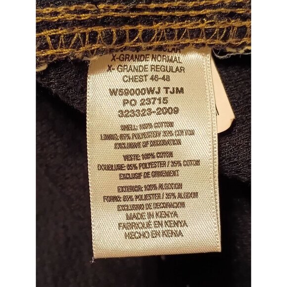 Jesse James Jacket Mens XL Canvas West Coast Chopper Lined Workwear Marks Paint - Picture 11 of 12